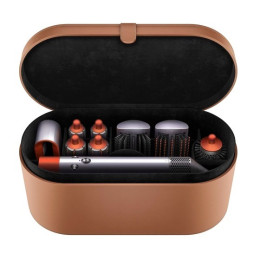 Стайлер для волос Dyson Airwrap HS01 с дорожным чехлом, кейсом и насадками (медный)