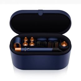 Стайлер Dyson Airwrap HS01 Complete с набором фирменных чехлов и расческами цвет берлинская лазурь/медь